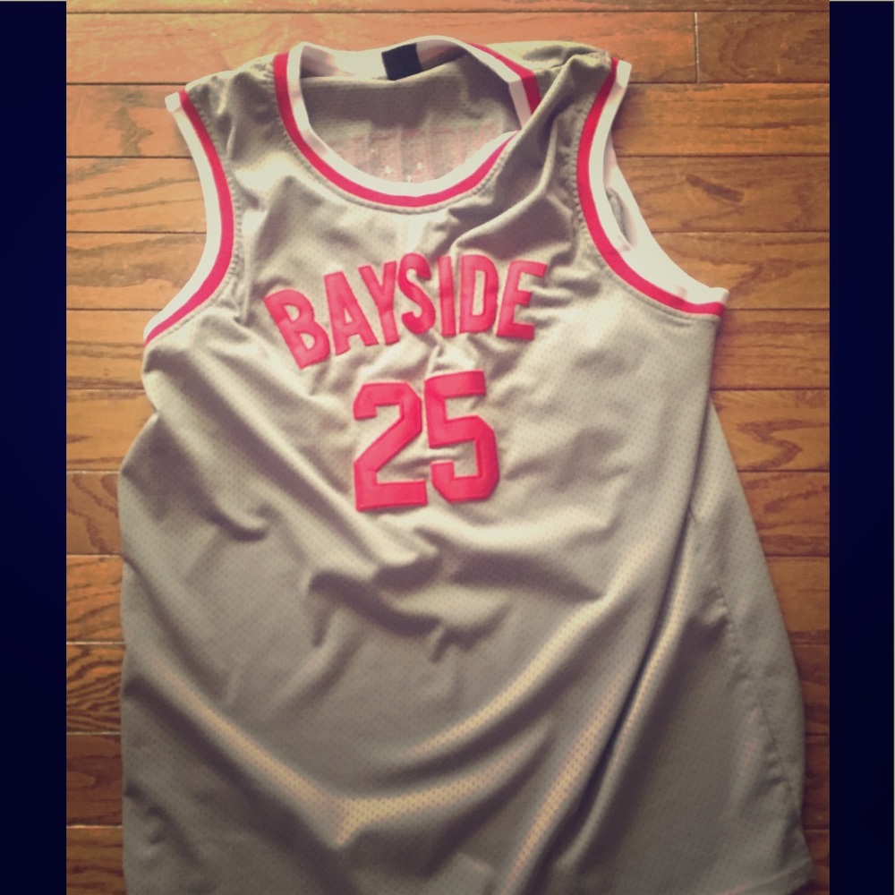 Zack Morris #25 Basketball Jersey